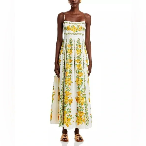 NWT FARM Rio Tropical Lightness Maxi Dress – Size Medium – Sold Out Style - Picture 2 of 15